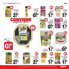 Volantino Supermercati Gulliver Pagina 20: Lechat natural €0,99, Party Rollis Vitakraft €2,49