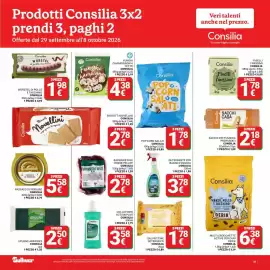 Volantino Supermercati Gulliver Pagina 21: Barbabietole rosse pelate Consilia €2,78, Funghi Champignon Consilia €4,38