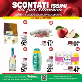 Volantino Supermercati Gulliver Pagina 40: Grana Padano Ambrosi €9,90, Bagnodoccia tonificante al muschio bianco Vidal €2,99