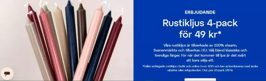 Lagerhaus reklamblad vecka 40 Sida 1