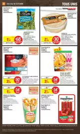 Catalogue Intermarché Contact page 12: Florette Jeunes Pousse d'Epinard €1,59, Delpeyrat Saumon fumé €3,96