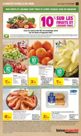 Catalogue Intermarché Contact page 7: CITÉ MARINE FILET DE COLIN ALASKA MEUNIÈRE MSC €3,99, CREVETTES CUITES €8,35