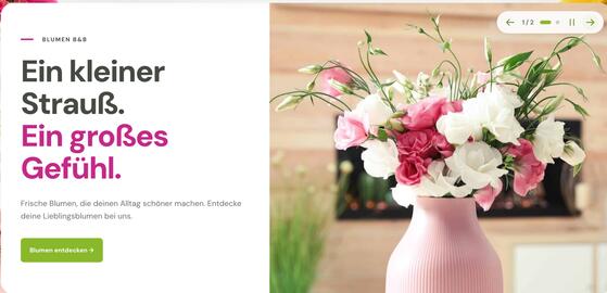 Blumen B&B Flugblatt woche 40 Seite 2