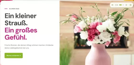 Blumen B&B Flugblatt woche 40 Seite 2