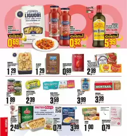 Volantino Coop Master Alleanza 3.0 Pagina 12: Montana 3 lattine da 90 g €3,39, Polpa datterini Mutti €2,39