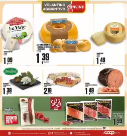 Volantino Coop Master Alleanza 3.0 Pagina 18: Deliziosa Stracciatella €1,39, Renzini Mortadella di Cinghiale €1,49