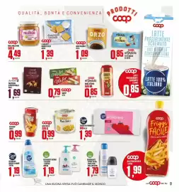 Volantino Coop Master Alleanza 3.0 Pagina 9: Wafer coop €0,79, Detergente intimo io coop €1,19
