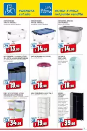 Volantino Famila | Maxi click Pagina 13: Contenitore box 4up lt60 tontarelli €14,90, Pattumiera Patty 3 scomparti €19,90