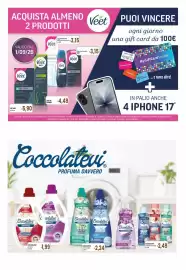 Volantino Famila Superstore Pagina 10: ACQUISTA ALMENO Veet PUOI VINCERE 2 PRODOTTI VALIDO DAL 1/09/26 Veet MEN Veet Crema