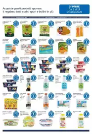 Volantino Famila Superstore Pagina 13: Teneroni GRAN TERRE Baby/con vitello €1,00, Latte Benefit Zymil Parmalat €1,00