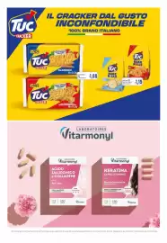 Volantino Famila Superstore Pagina 4: TUC CRACKER IL CRACKER DAL GUSTO INCONFONDIBILE 100% GRANO ITALIANO x10 TUC CRACKER