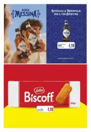 Volantino Famila Superstore Pagina 6: BIRRA MESSINA SICILIA RISVEGLIA LA MERAVIGLIA PER IL TUO APERITIVO SOU SON SALE DO