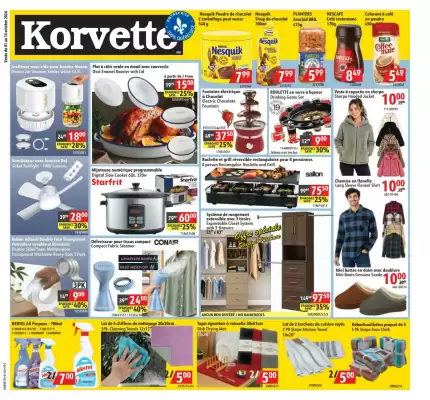 Korvette (valid until 14-10)