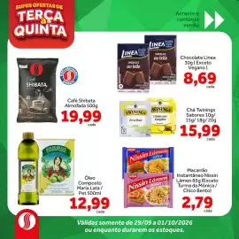 Folheto Shibata Supermercados Página 4: Macarrão instantâneo nissin lámen €2,79, Óleo Composto Maria €12,99