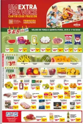 Encarte Mercado Extra (válido até 1-10)