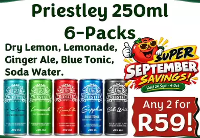 Foodeez catalogue Page 15: Priestley 250ml 6-Packs €59,00