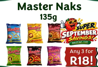 Foodeez catalogue Page 6: Master Naks €18,00