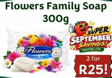 Foodeez catalogue Page 7: Flowers Family Soap €25,00
