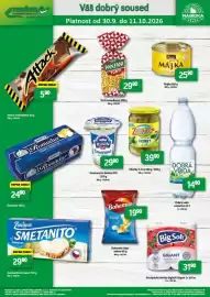 Brněnka leták Strana 1: Panzani torti semolinové €29,90, BigSoft kuchyňské utěrky Gigant €31,90