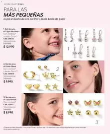 Catálogo Ésika Página 100: Set de aros x4 chic bloom €8.990,00