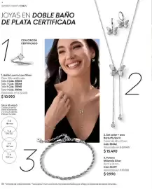 Catálogo Ésika Página 104: 3. pulsera millennia silver €9.990,00
