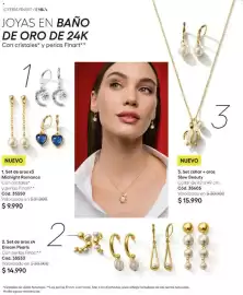 Catálogo Ésika Página 96: Set collar + aros slow beauty €15.990,00