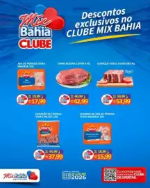 Encarte Mix Bahia Página 1: Carne bovina cupim b kg €42,99, Charque frisul dianteiro kg €53,99