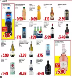 Volantino Galassia superstore Pagina 16: Poggio alle Rondini Passerina €3,99, Keglevich pure noble vodka €6,59