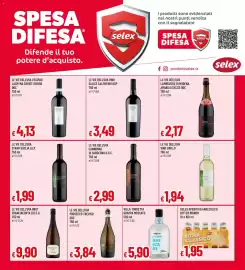 Volantino Galassia superstore Pagina 17: Selex bitter classico €1,95, Villa Torretta grappa moscato €5,90