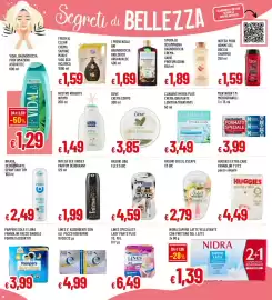 Volantino Galassia superstore Pagina 18: Rasoio U&G Flex 5 Bic €4,59, Neutro Roberts Intimo Delicato €1,49