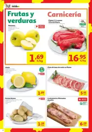 Folleto Alcampo Página 2: Limón €1,89, Cinta de lomo de cerdo en filetes €5,95