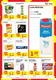 Folleto Alcampo Página 5: Donuts €1,50, Milka chocolate con leche €2,44