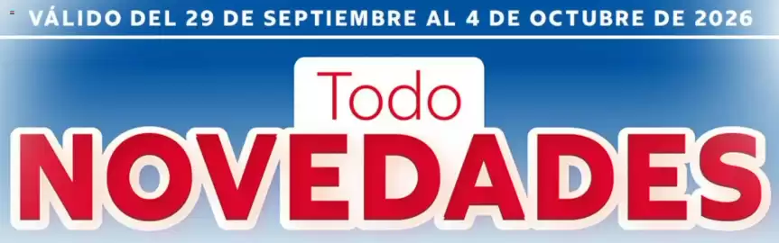Catálogo Costco semana 40 Página 1: VÁLIDO DEL 29 DE SEPTIEMBRE AL 4 DE OCTUBRE DE 2026 Todo NOVEDADES