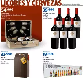Catálogo Costco semana 40 Página 3: So Chic cofre vinos burdeos €32,99