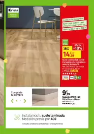 Catálogo Leroy Merlin Página 10: Artens suelo laminado extrem zaragoza efecto madera natural 8 mm ac5 €14,39