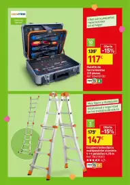 Catálogo Leroy Merlin Página 116: Dexter maletín de herramientas €117,00, Escalera telescopica multiposicion aluminio €147,00