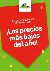 Catálogo Leroy Merlin Página 2: LERORLIN Del 29 de septiembre al 19 de octubre ¡Los precios más bajos del año!