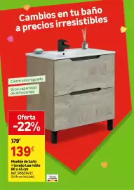 Catálogo Leroy Merlin Página 30: Mueble de baño + lavabo Lea roble €139,00