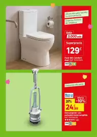 Catálogo Leroy Merlin Página 44: Pack WC Comfort dual €129,00, Roca descargador con pulsador interrumpible €24,99