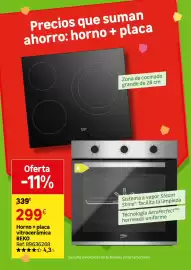 Catálogo Leroy Merlin Página 45: Horno + placa vitrocerámica BEKO €299,00