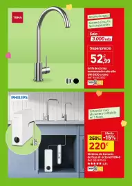 Catálogo Leroy Merlin Página 49: Philips sistema de ósmosis de flujo directo AUT8940 €220,00