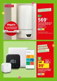 Catálogo Leroy Merlin Página 55: Tado termostato inteligente cableado + placa €99,00