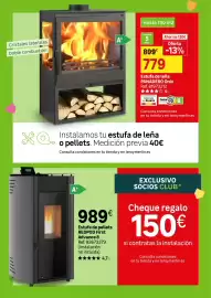 Catálogo Leroy Merlin Página 58: Redpod first advance 8 €989,00, Panadero Onix estufa de leña €779,00