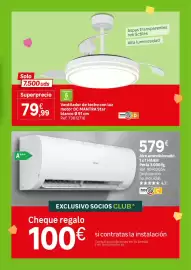 Catálogo Leroy Merlin Página 60: Mantra Star ventilador de techo con luz motor DC blanco Ø 91 cm €79,99