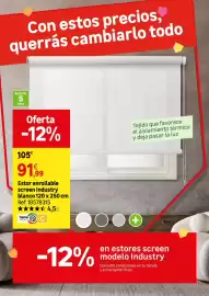 Catálogo Leroy Merlin Página 64: Estor enrollable screen Industry blanco €91,99