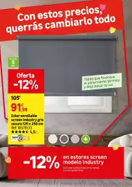 Catálogo Leroy Merlin Página 65: Estor enrollable screen Industry gris oscuro €91,99
