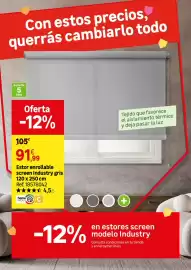 Catálogo Leroy Merlin Página 66: Home Index estor enrollable screen Industry gris €91,99