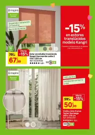 Catálogo Leroy Merlin Página 69: Inspire estor enrollable translúcido Kangri liso marrón cotta 2 €67,99