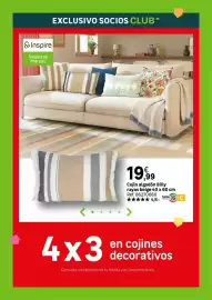 Catálogo Leroy Merlin Página 80: Inspire Cojín algodón Billy rayas beige €19,99