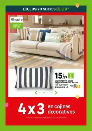 Catálogo Leroy Merlin Página 81: Eligio cojín algodón negro/crema €15,99